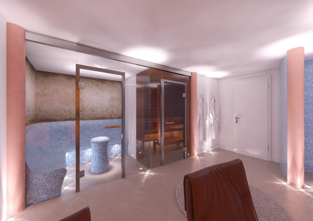 Kellerraum wird zum Private Spa - HWZ Kellerraum wird zum Private Spa - HWZ
