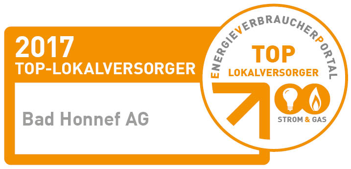 Bad Honnef AG: Top-Lokalversorger Strom & Gas 2017