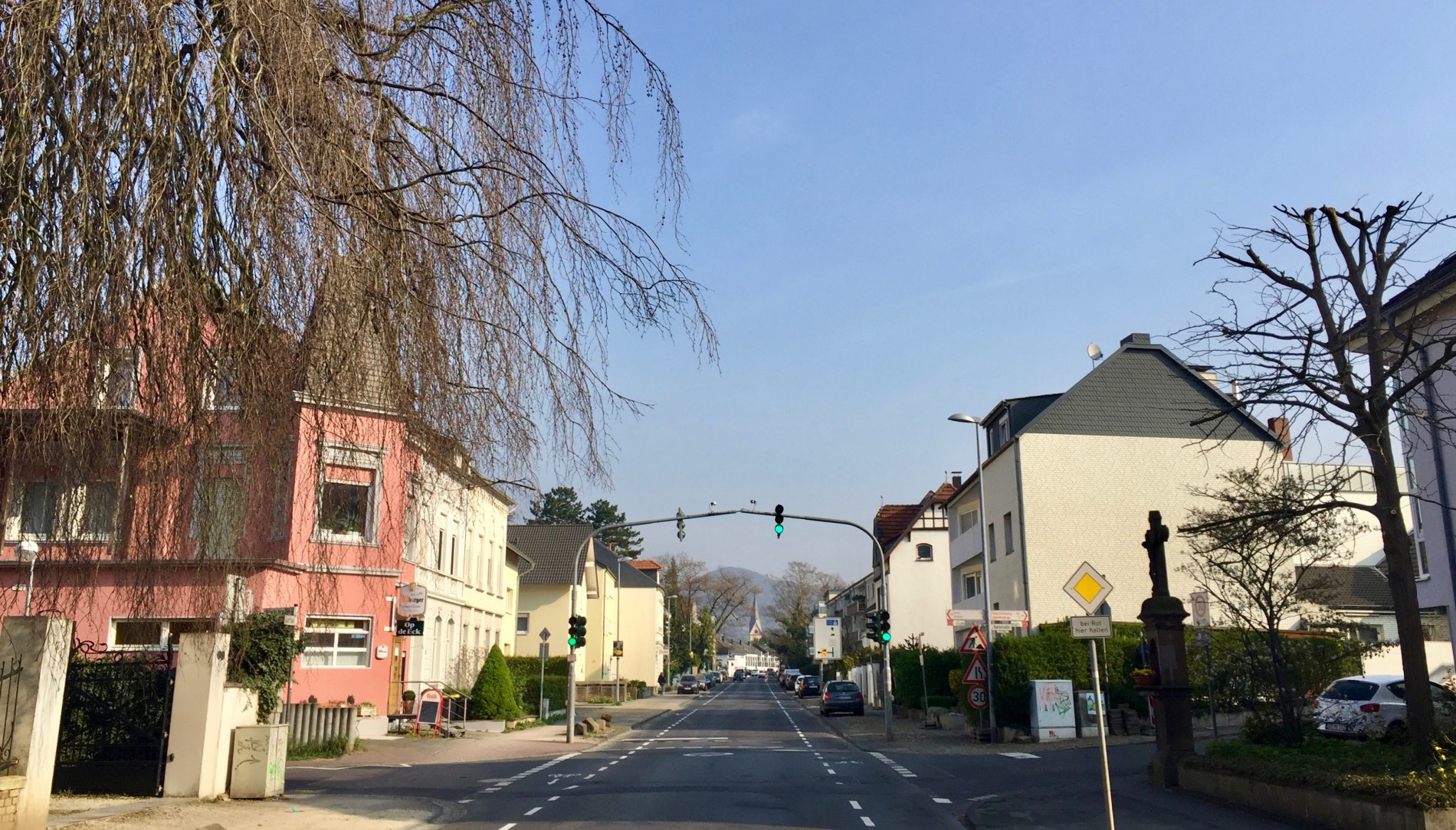 Sperrung der mittleren Linzer Straße