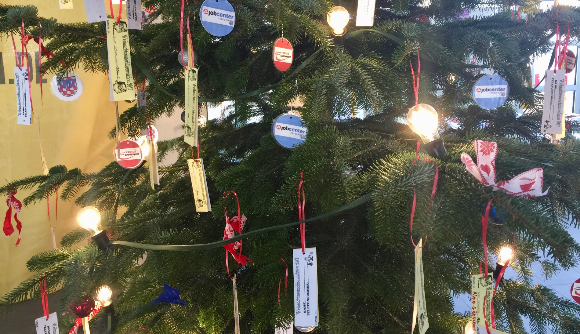 Weihnachtswunschbaum 2017