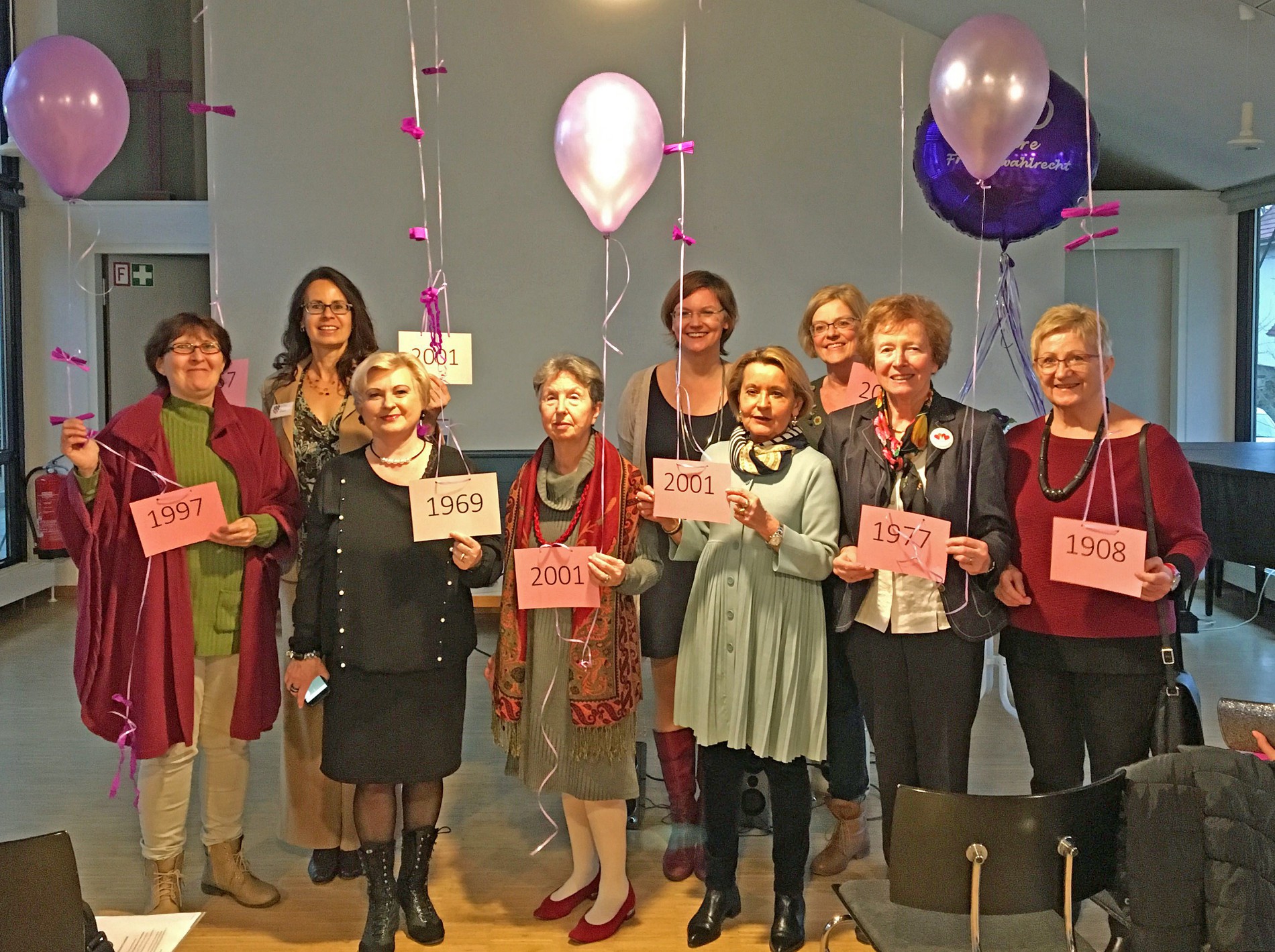 Frauenforum Bad Honnef: „100 Jahre Frauenwahlrecht“