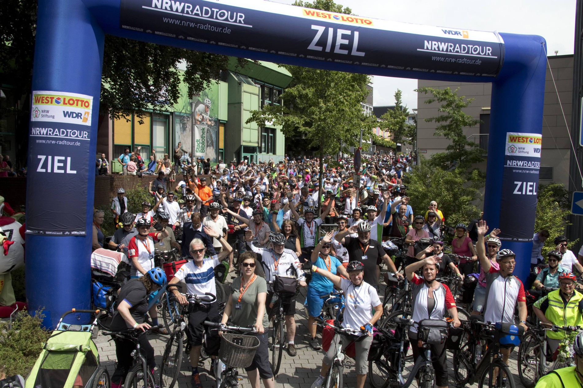 1.300 Freizeitradler machen Station in Bad Honnef