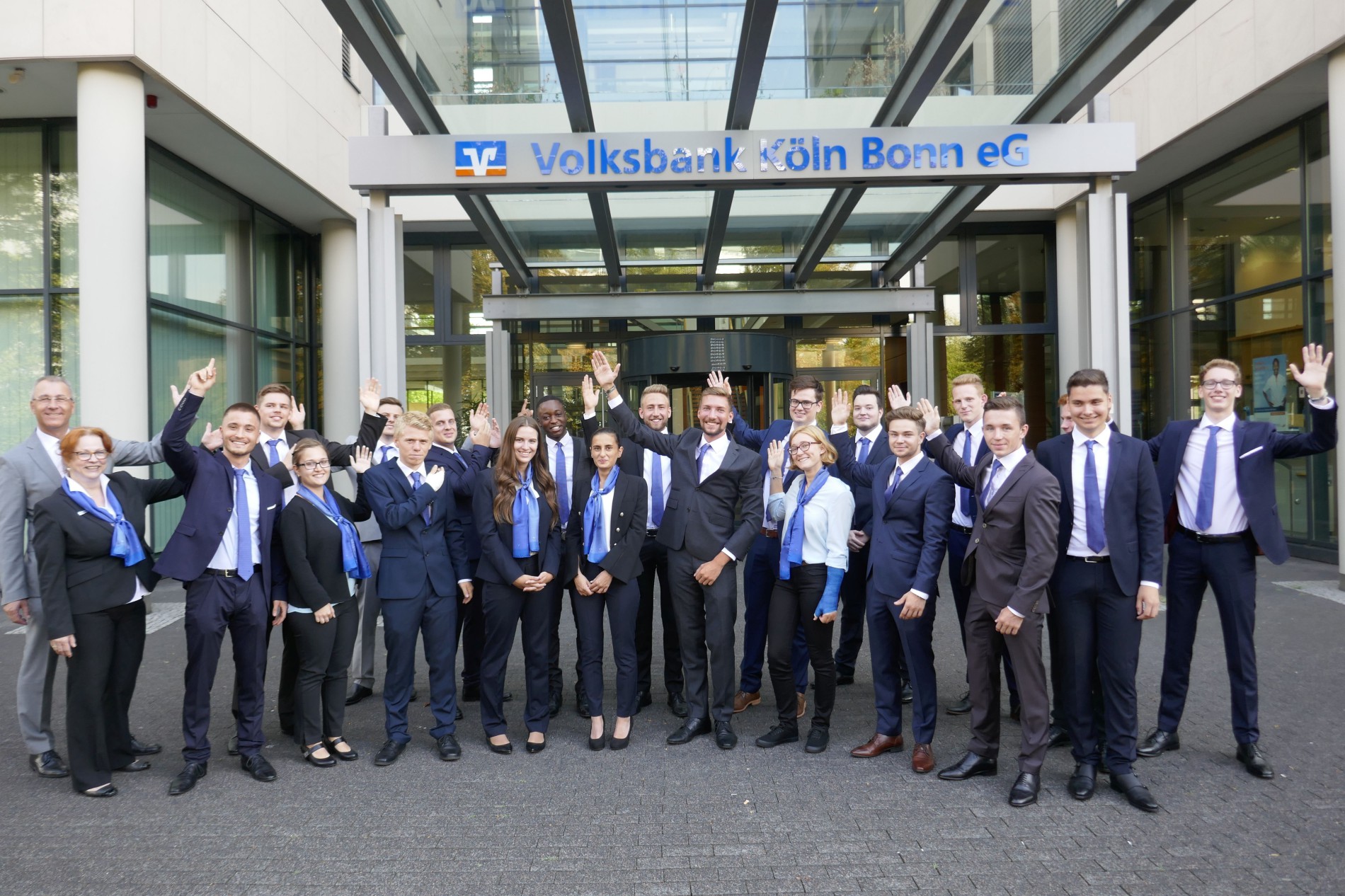 Volksbank Köln Bonn begrüßt 20 neue Auszubildende