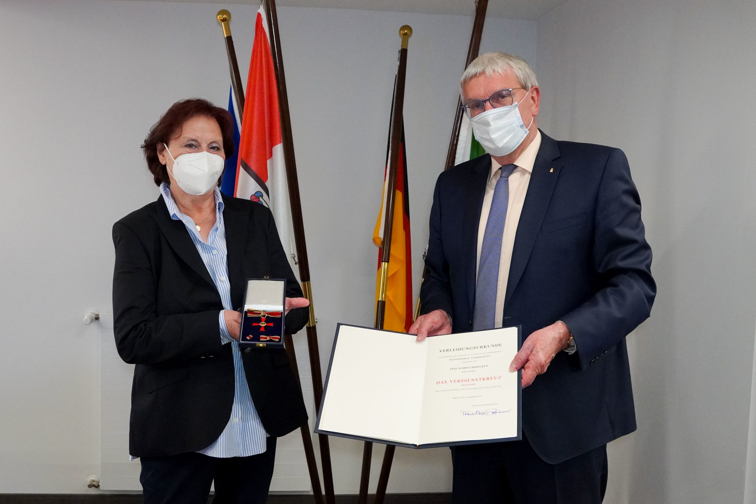 Bundesverdienstkreuz für Karin Uberecken