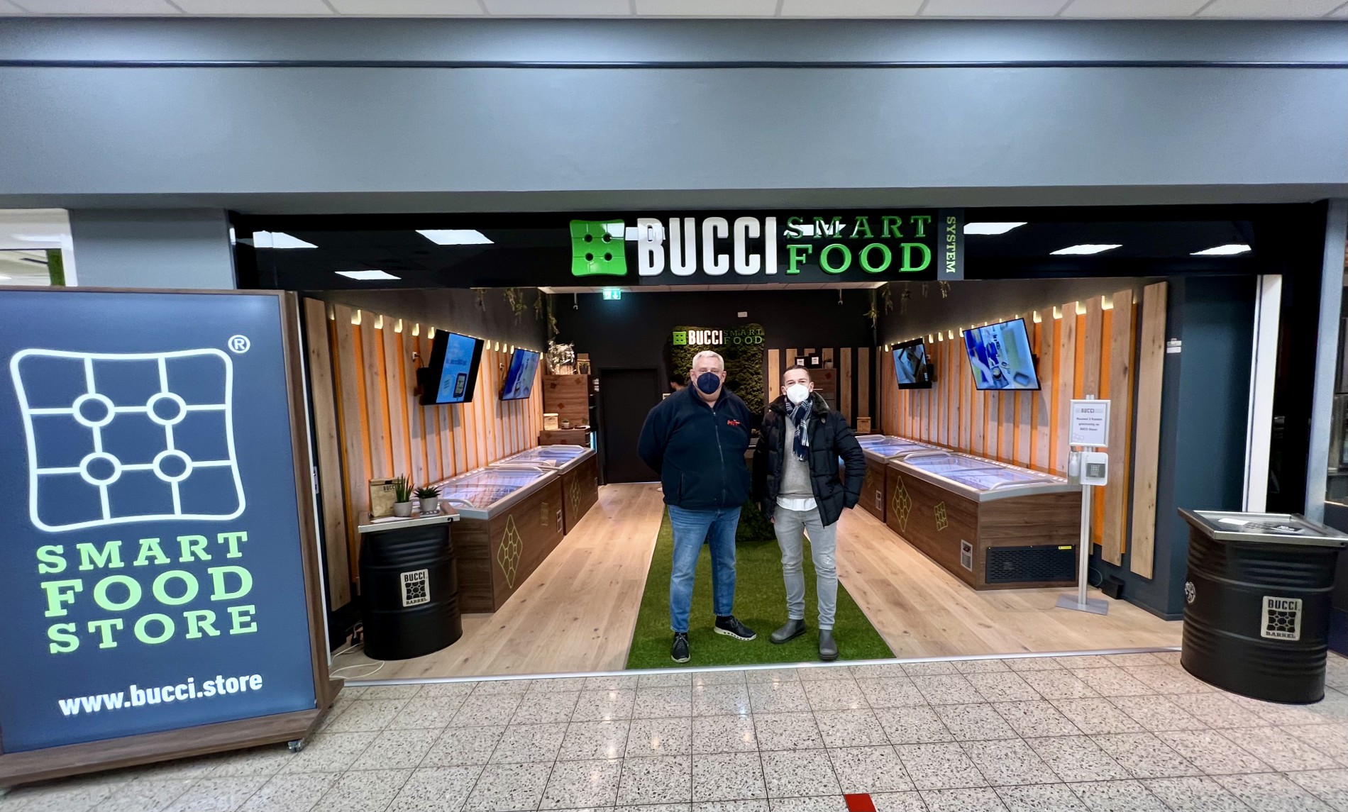 BUCCI-Store jetzt im HIT Markt